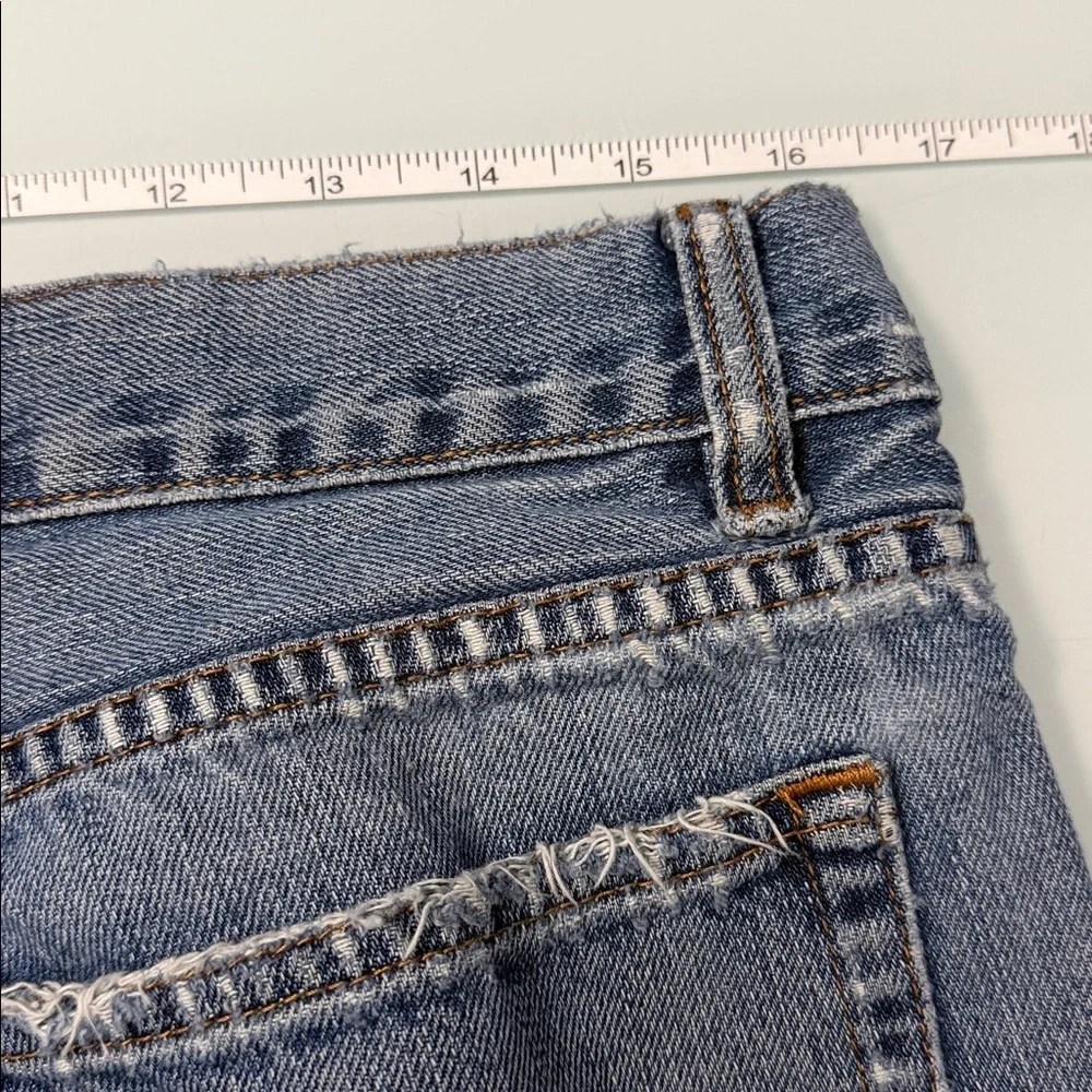 Vintage J. Crew Distressed Relaxed Fit Jeans